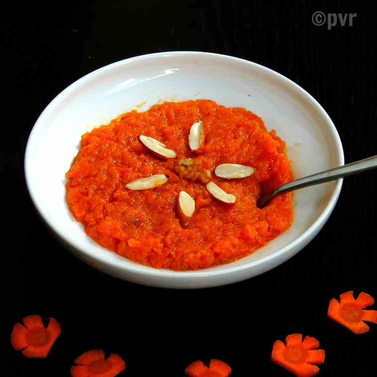 Carrot Walnut Halwa