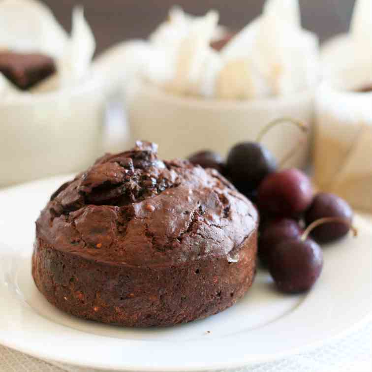 Chocolate Cherry Buckwheat Bake