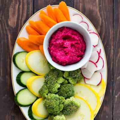 Roasted Beet Hummus