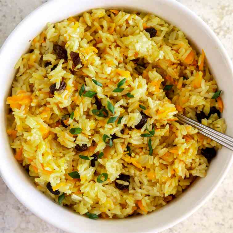 Vegan Instant Pot Rice Pilaf