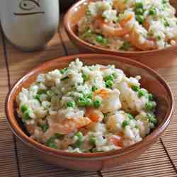 Shrimp Asian Risotto