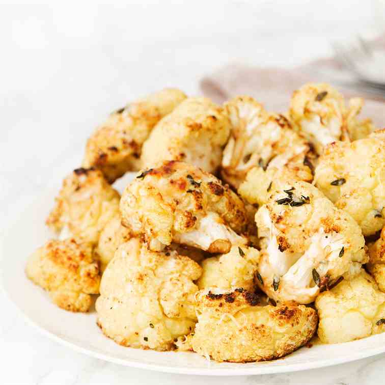 Roasted balsamic cauliflower