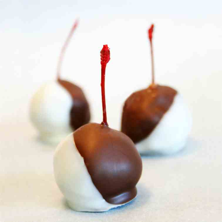 Chocolate Covered Peanut Butter Cherries