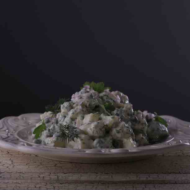 Christmas Potato Salad 