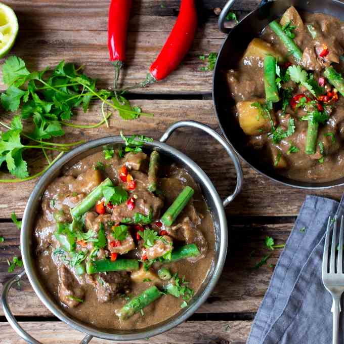 Slow Cooked Lamb Massaman Curry