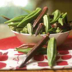 Roasted Okra