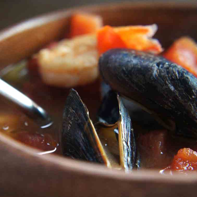 A healthy Cioppino Stew