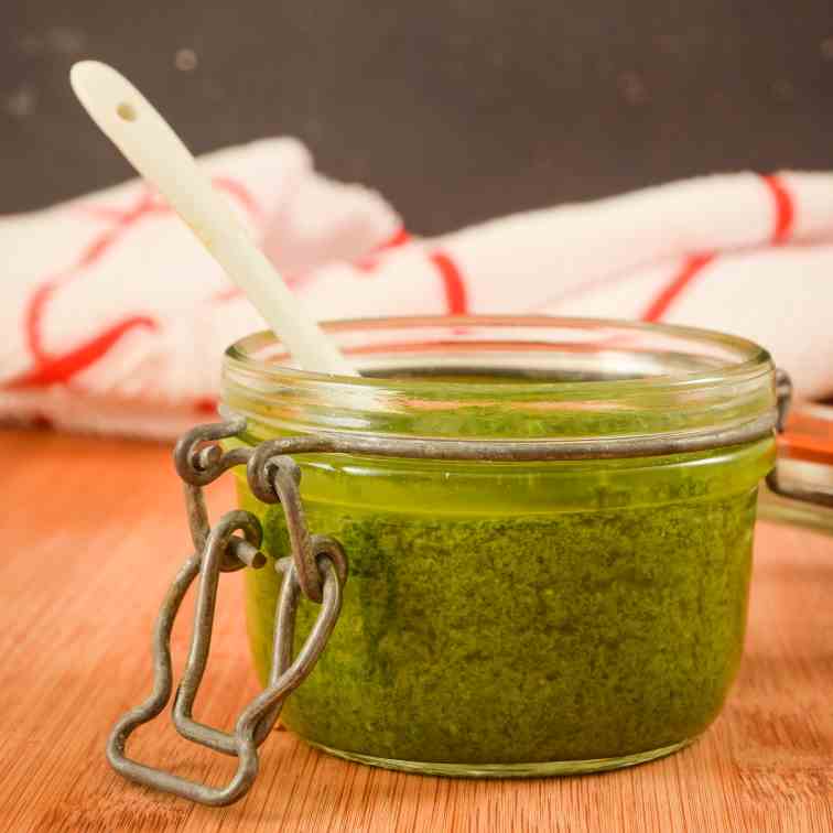 How to Make Basil Pesto