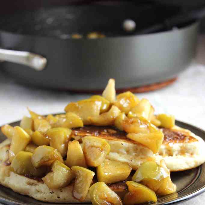 Spiced Apple Pancakes