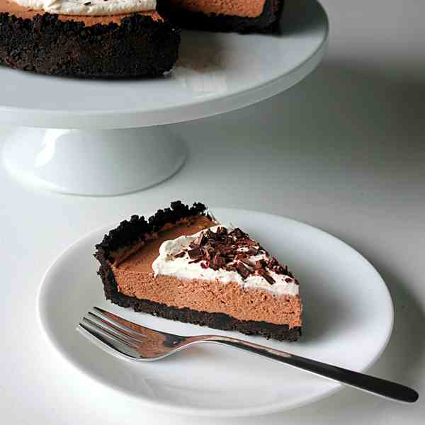 French chocolate silk pie