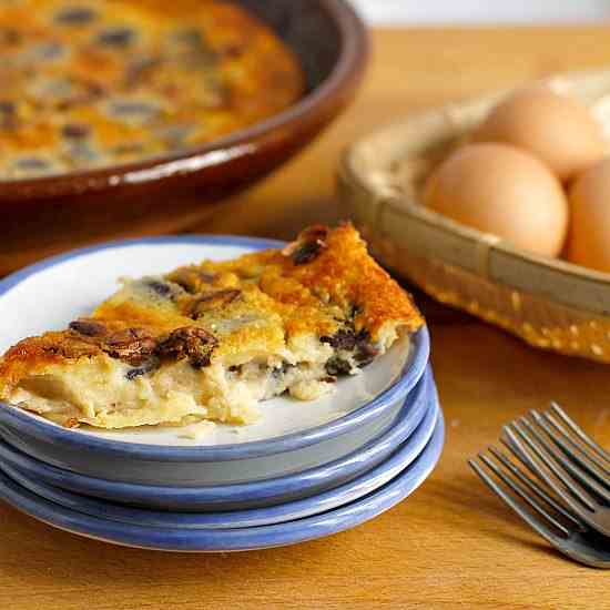 Cherry and Pistachio Clafoutis