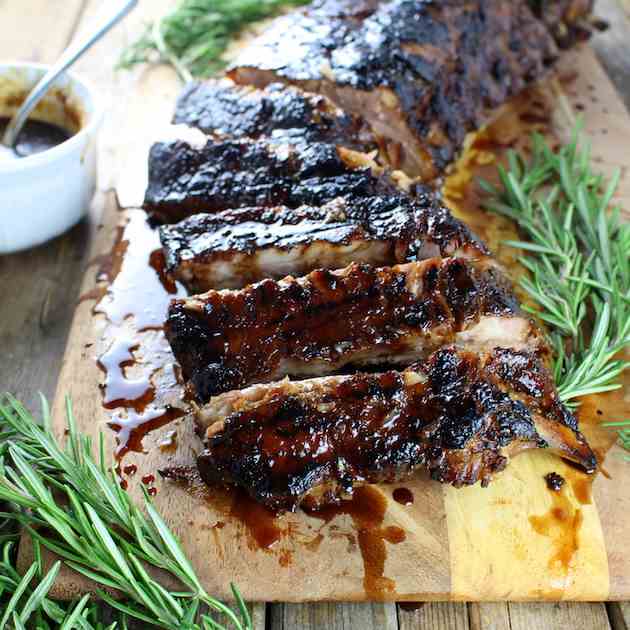 Balsamic Baby Back Ribs