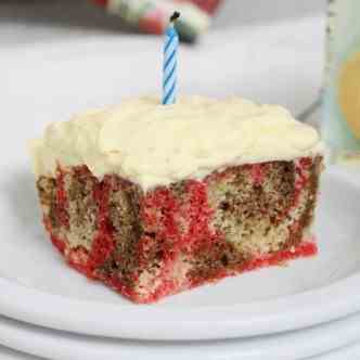 Neapolitan Sheet Cake