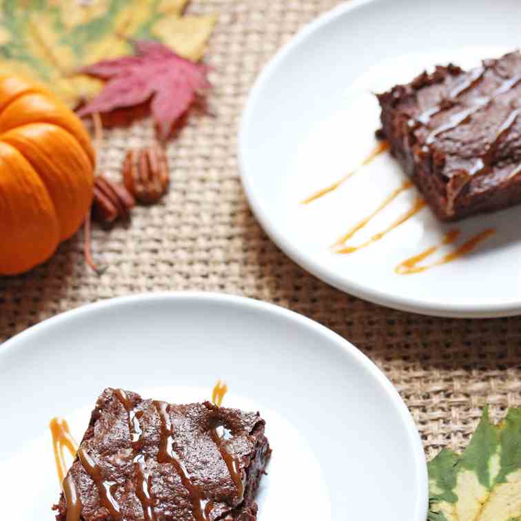 Bourbon Pecan Brownies