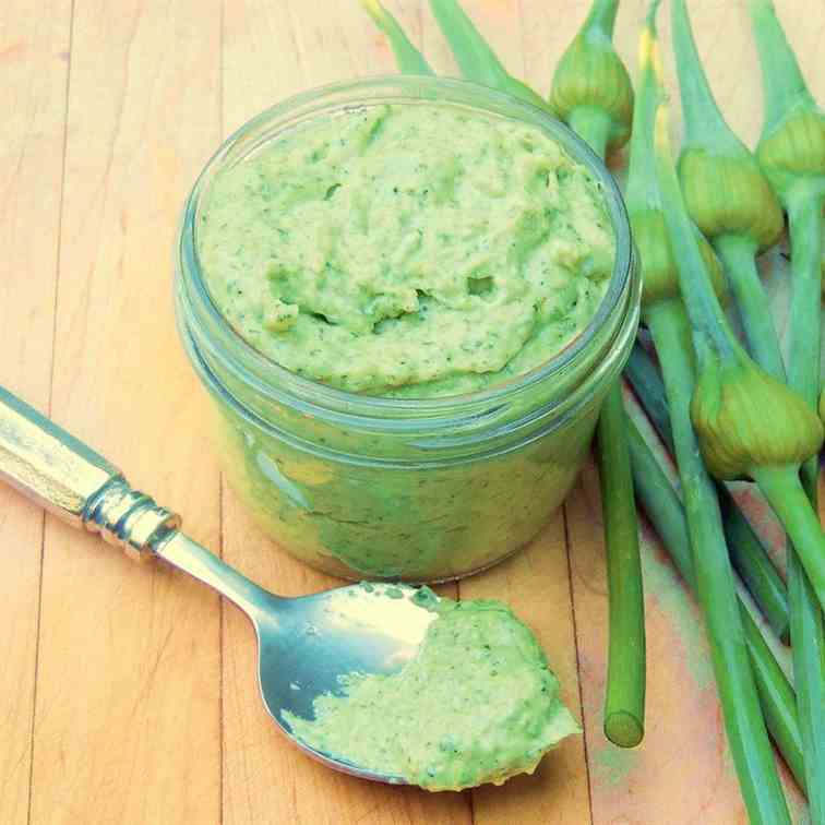 Garlic Scape Pesto