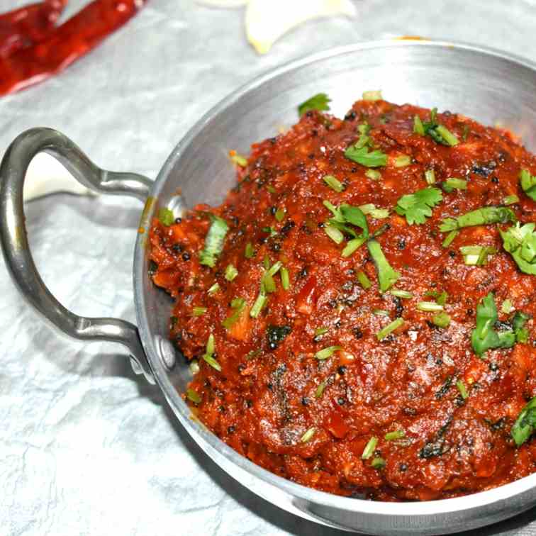 Rajasthani Lahsun ki Chutney