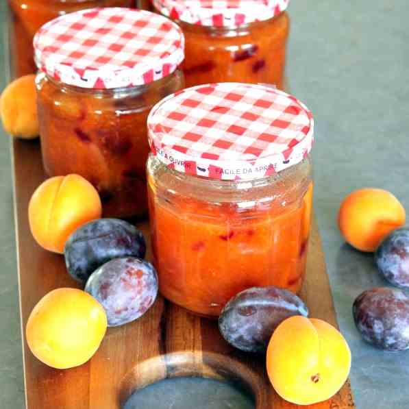 Apricot-Prune Jam with Vanilla