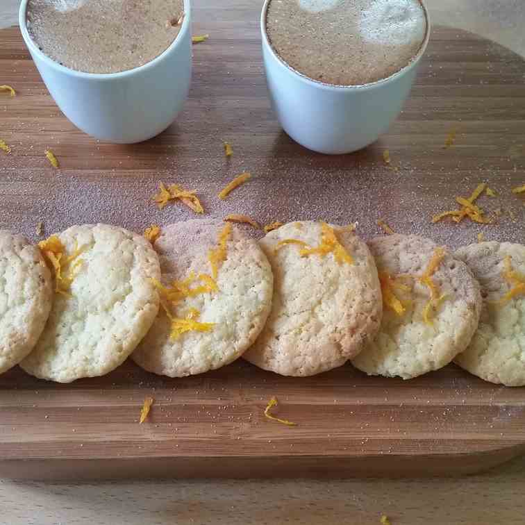 Orange biscuits