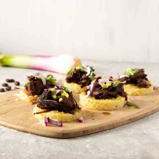 Lamb and Polenta Bites