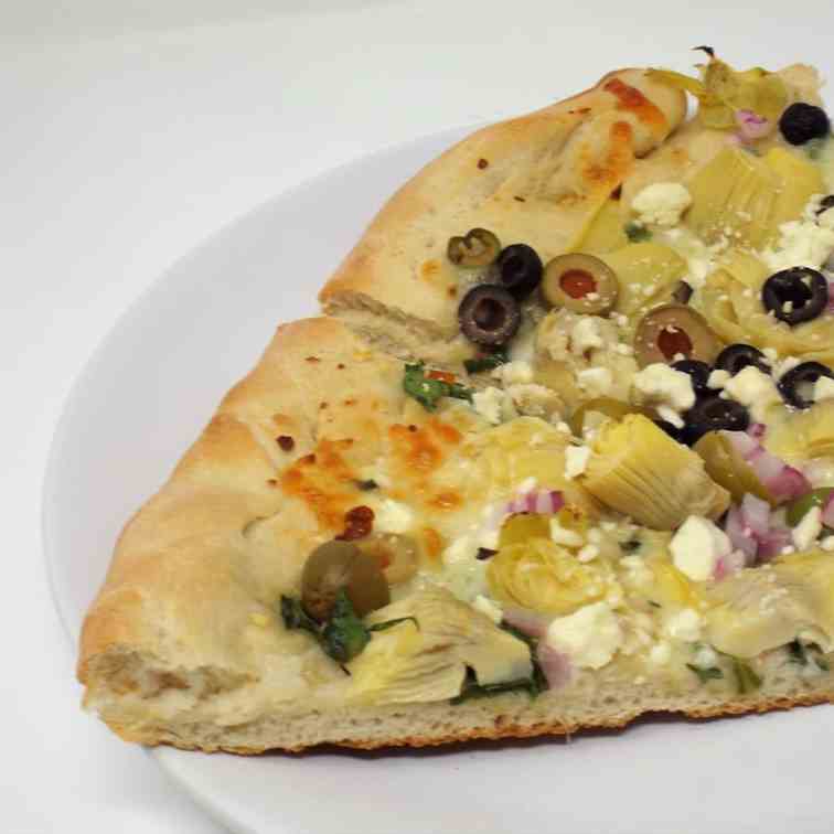 Mediterranean Supreme Pizza