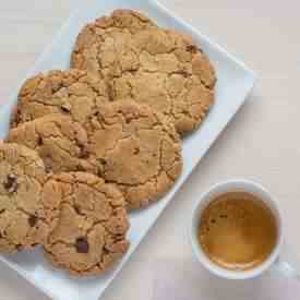 Vegan Chocolate Chip Cookies