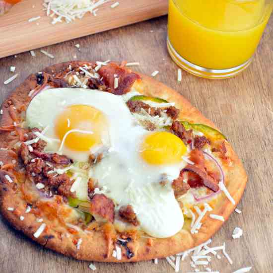 Easy Breakfast Pizza