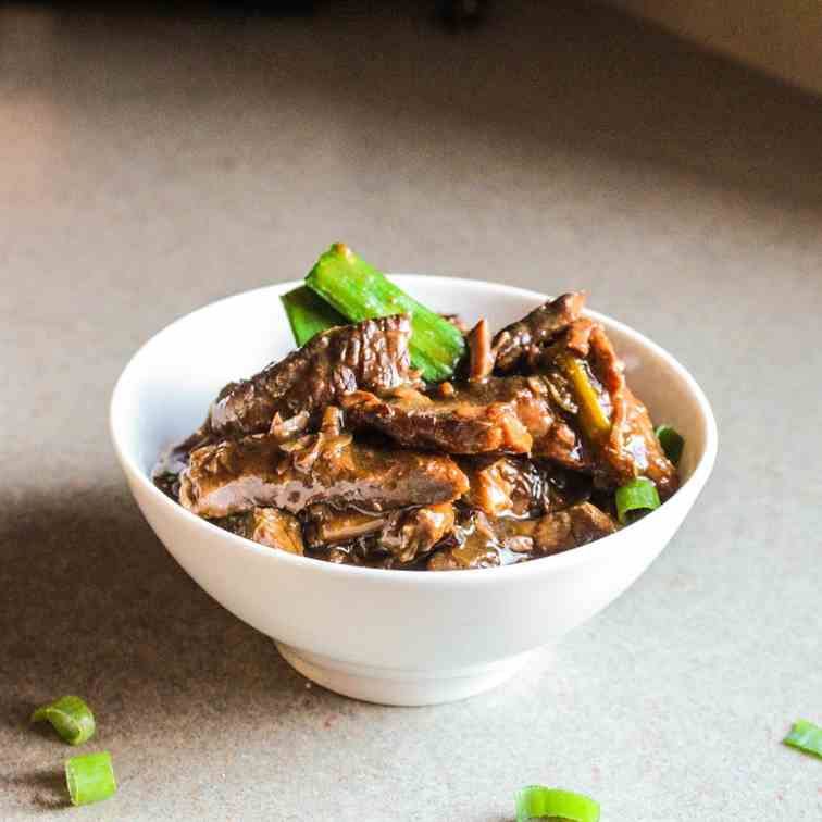 Slow Cooker Mongolian Beef