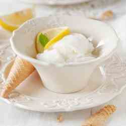 Sweet Tart Lemon Sorbet