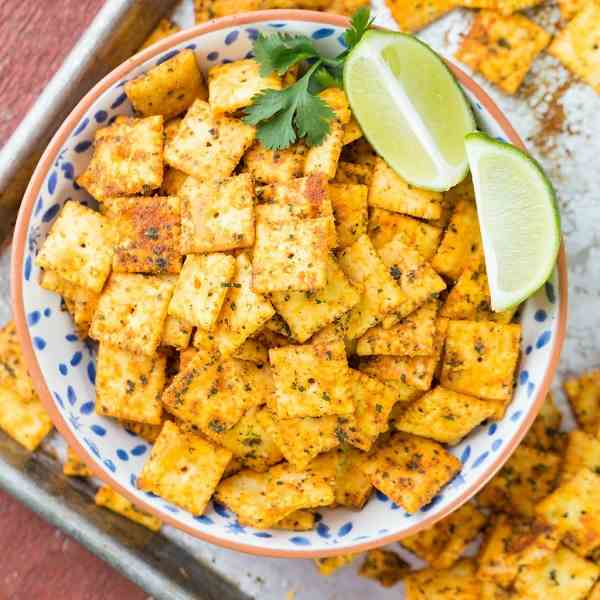 Mexican Spice Cheese Crackers
