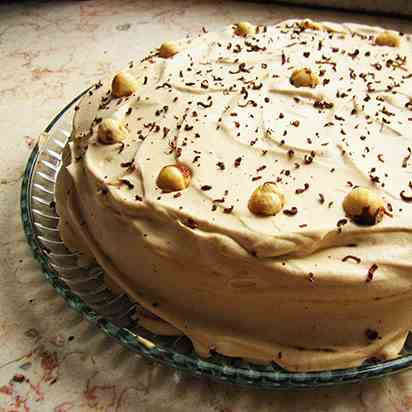 Traditional Gluten Free Hazelnut Cake