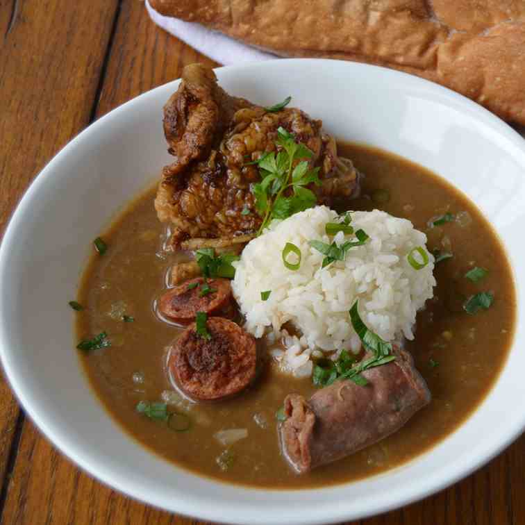 Cajun Chicken and Sausage Gumbo