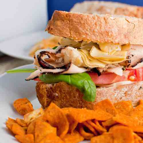 Loaded Turkey Sandwiches