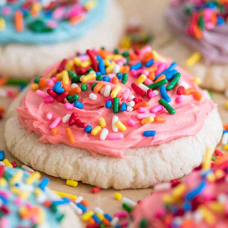 Small-batch Frosted Sugar Cookies