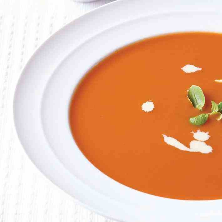 Rich - Creamy Tomato - Basil Soup