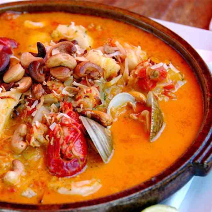Brazilian Bahia Moqueca Fish Stew