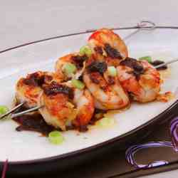 Grilled Shrimps with Tamarind Sauce