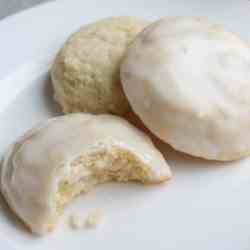 Iced Lemon Cookies