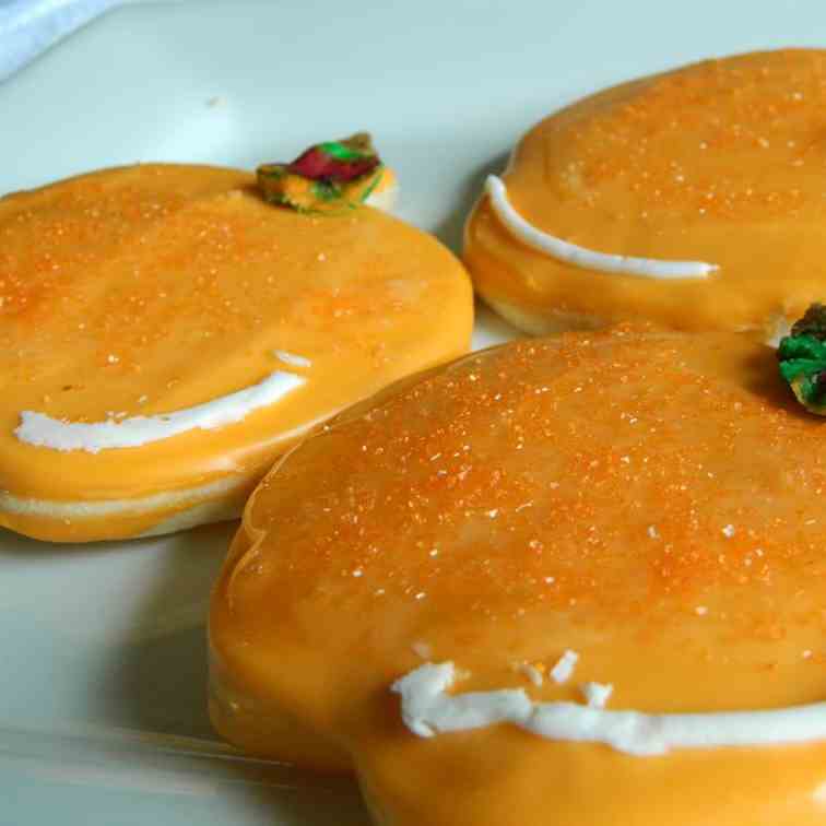 Paleo Pumpkin Sugar Cookies
