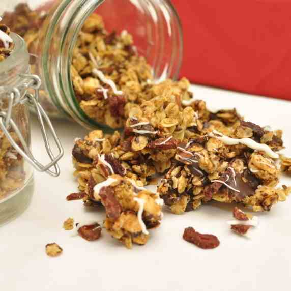 Chocolate Covered Strawberry Granola