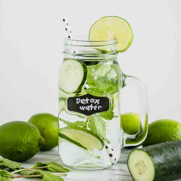 Cucumber Mint Detox Drink