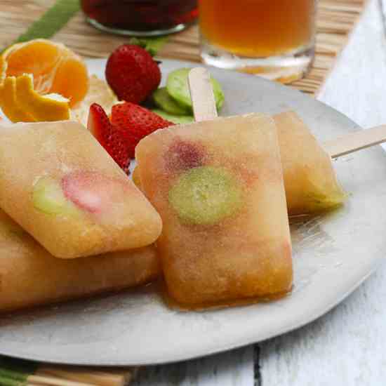 Pimm's Cup Ice Pops