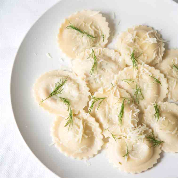 Portabella Mushroom Ravioli