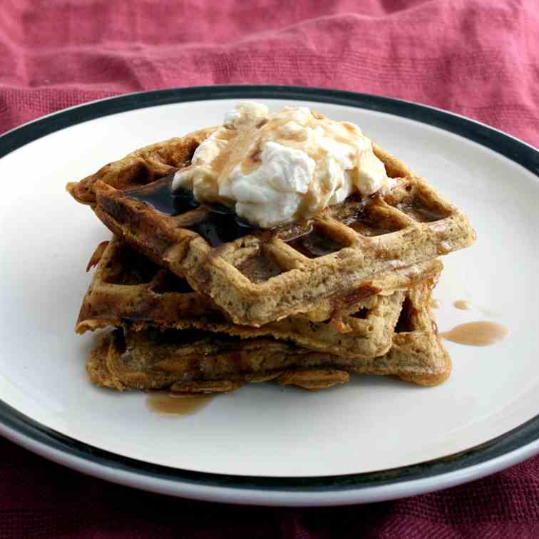 Gingerbread Waffles