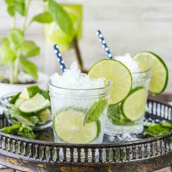 Italian Mojitos (Basil - Lime)