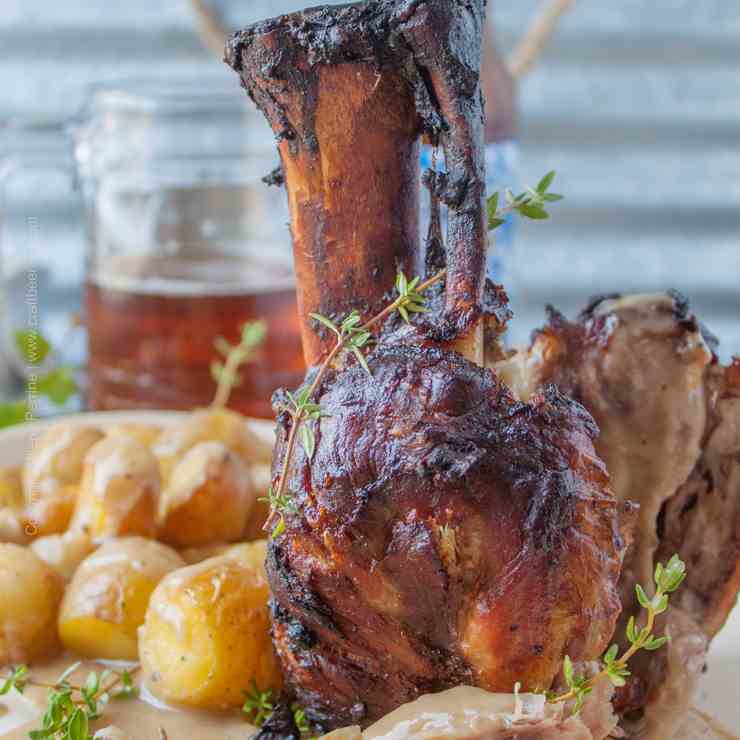 Roasted Pork Knuckle Schweinshaxe