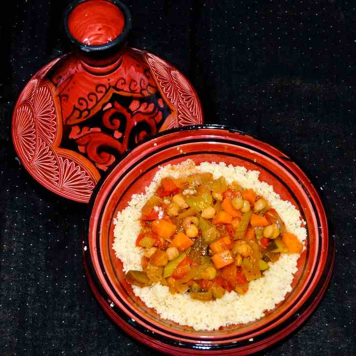 Cous Cous Seven Vegetable Stew