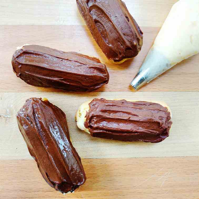 French eclairs 