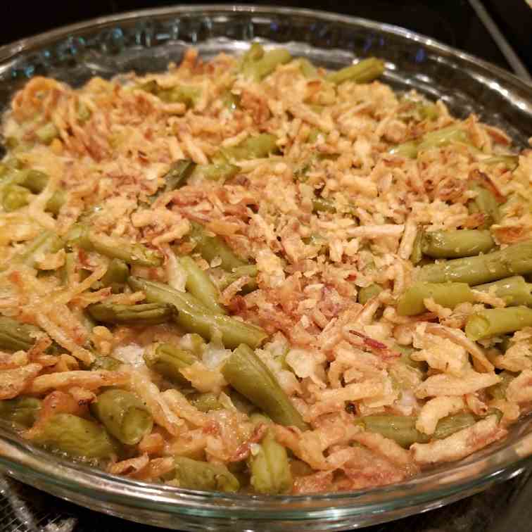 Vegan Green Bean Casserole