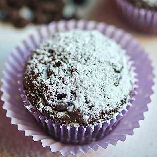 Double Chocolate Chip Muffins