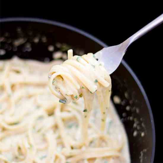 One Pot Creamy Garlic Pasta